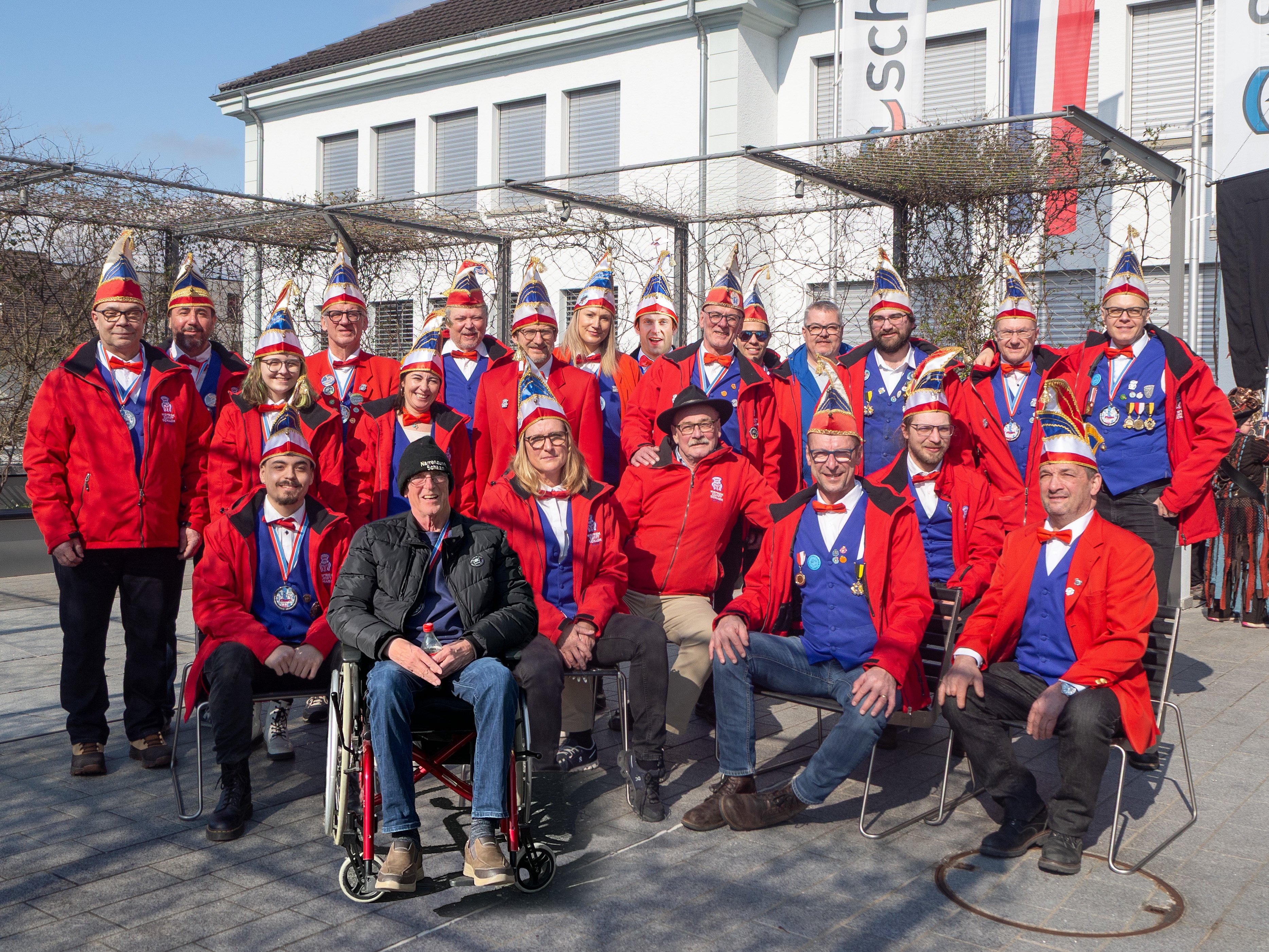 Narrenzunft Gruppenfoto